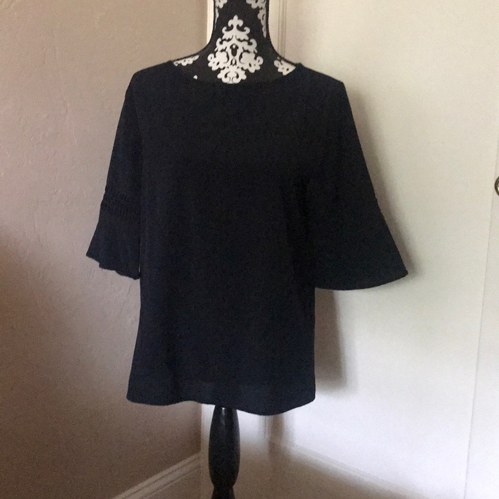 Beautiful Navy blouse from Banana Republic